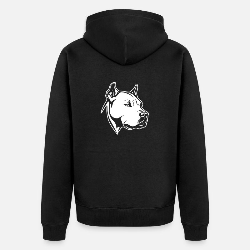 Pitbull - Veste à capuche bio Premium Unisexe - noir