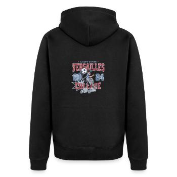 Football All Star College Team Sports - Veste à capuche bio Premium Unisexe - noir - Dos - Nico (187cm)