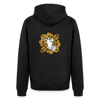 Cambodge Tradition Danse Khmer Apsara I Cadeau - Veste à capuche bio Premium Unisexe - noir - Dos - Nico (187cm)