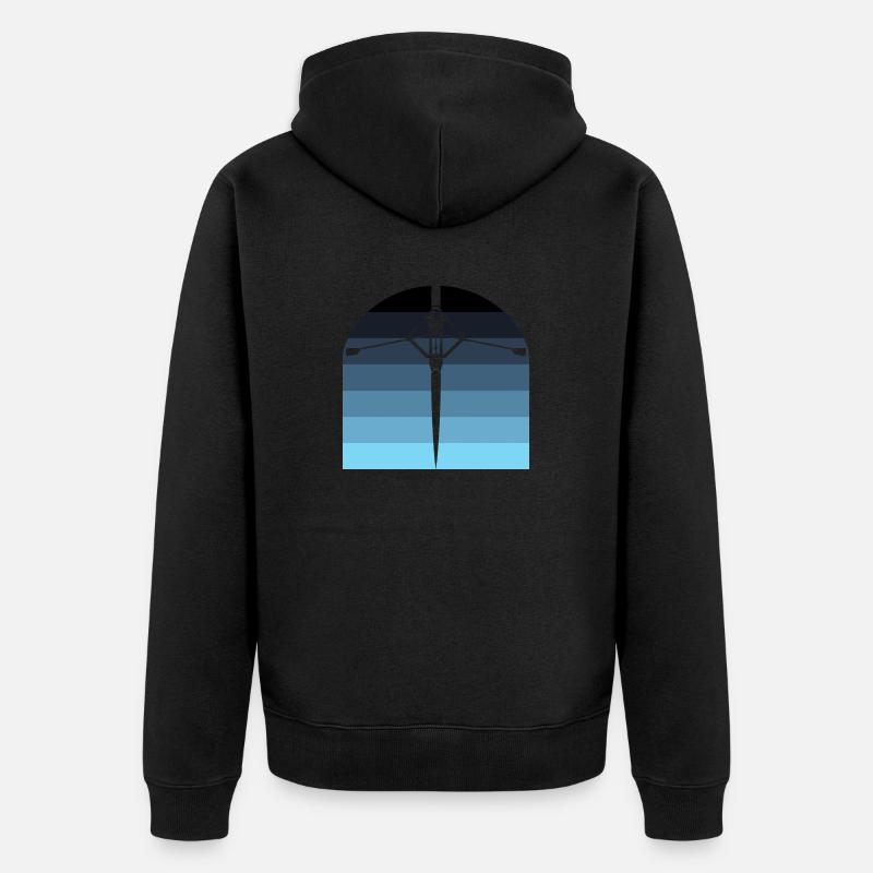 Ramer - Veste à capuche bio Premium Unisexe - noir