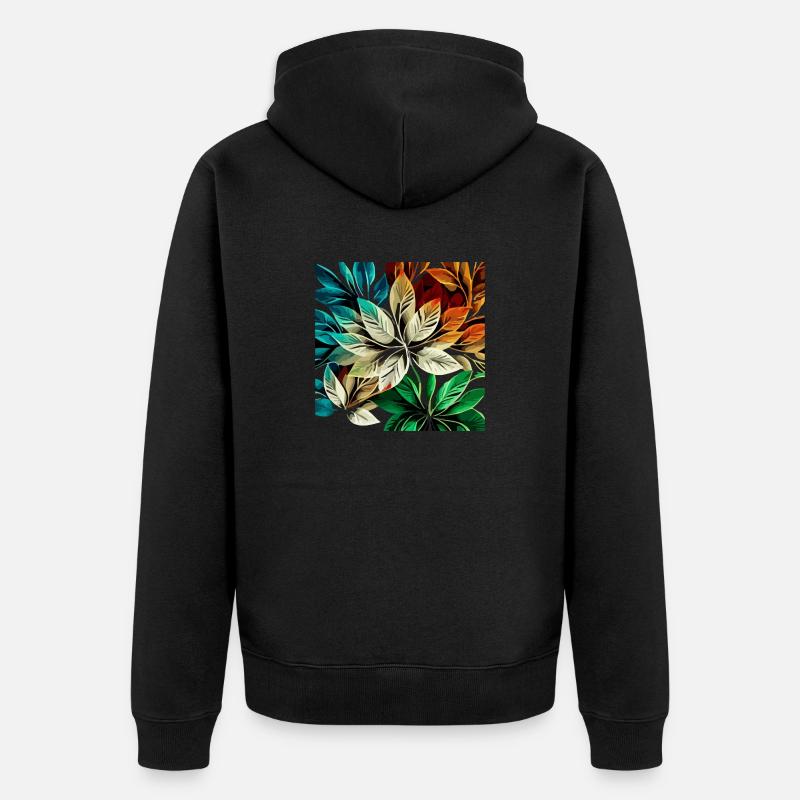 Die Anlage - Unisex Premium Bio Zip Hoodie - Schwarz