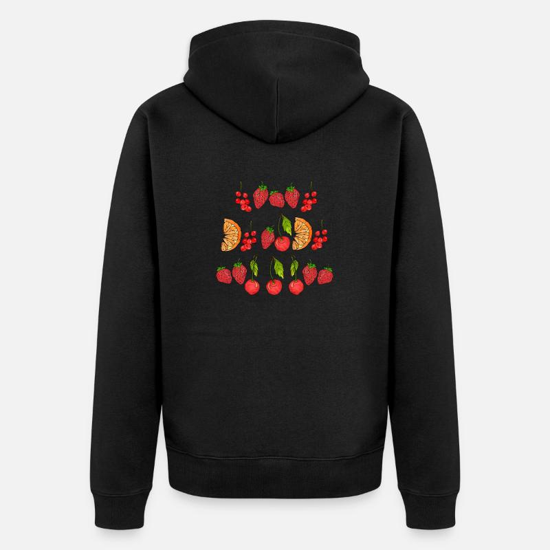 Fruit - Veste à capuche bio Premium Unisexe - noir