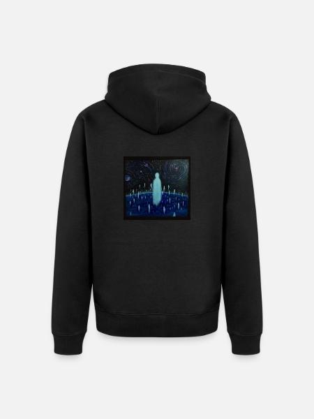 Many of Us! - Unisex Premium Organic Zip Hoodie - black