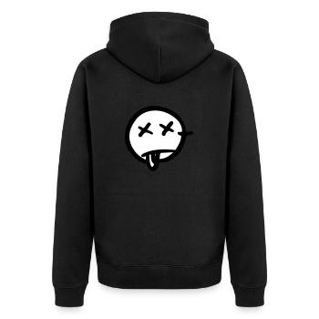 Dead - Veste à capuche bio Premium Unisexe - noir - Dos - Nico (187cm)