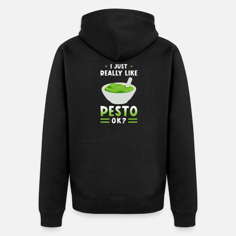 Pesto - Veste à capuche bio Premium Unisexe - noir