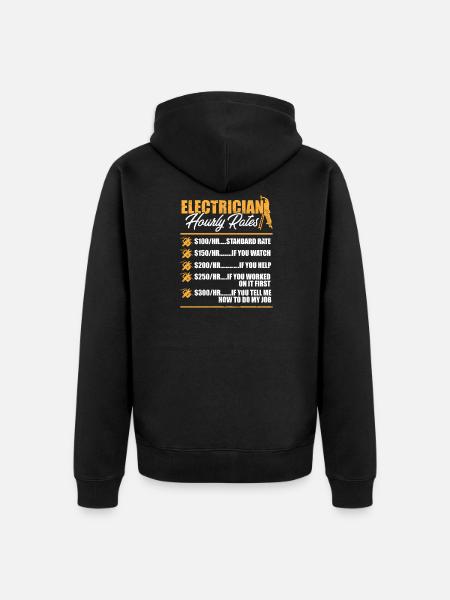 Electrician I Electrical Worker I Electrician - Ekologisk premiumluvjack unisex - svart