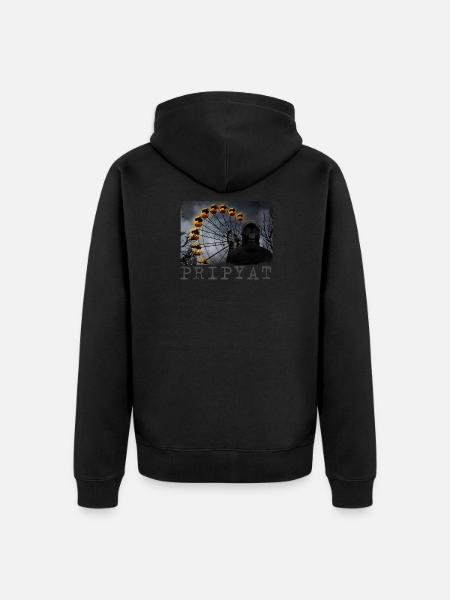 Pripyat - Radioactive ghost town Chernobyl - Unisex Premium Organic Zip Hoodie - black