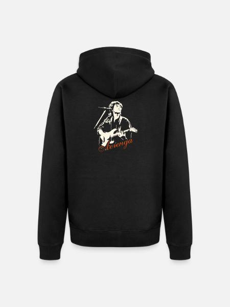 Legend Cinema Zoi Rock Musician Wiktor - Unisex Premium Organic Zip Hoodie - black