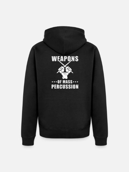 Drummer Drummer Gift - Unisex Premium Organic Zip Hoodie - black