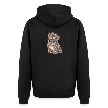 Havanais - Veste à capuche bio Premium Unisexe - noir - Dos - Nico (187cm)