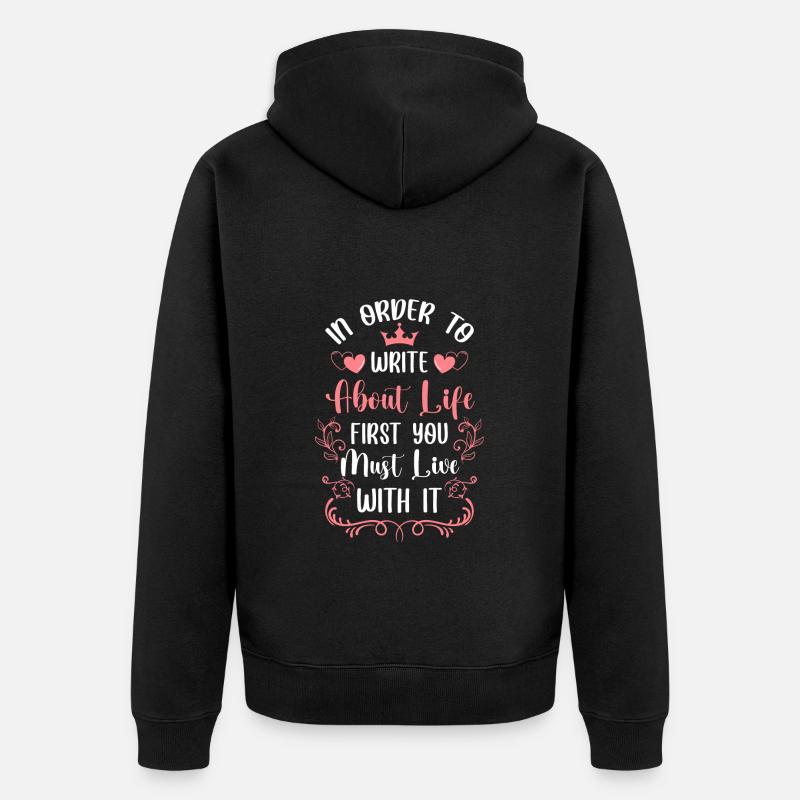 Temps moderne - Veste à capuche bio Premium Unisexe - noir