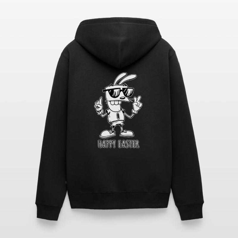 Happy Easter - Easter Bunny - Easter Egg - Gift Unisex Premium Organic Zip Hoodie