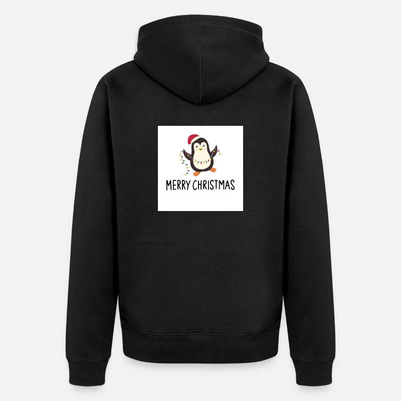 Noël - Veste à capuche bio Premium Unisexe - noir