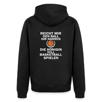 Basket-ball - Veste à capuche bio Premium Unisexe - noir - Dos - Nico (187cm)