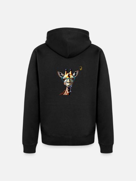 HAUTE VISION - Veste à capuche bio Premium Unisexe - noir