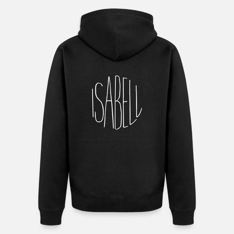 Isabelle - Veste à capuche bio Premium Unisexe - noir