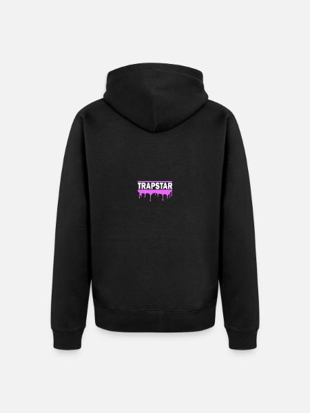Trapstar - Unisex Premium Organic Zip Hoodie - black