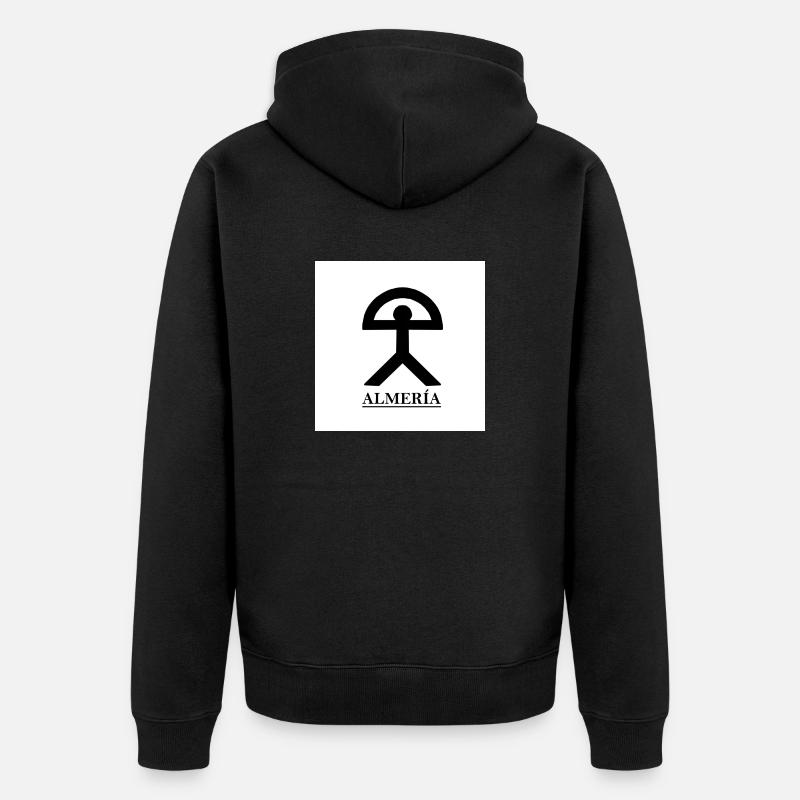 Almeria - Veste à capuche bio Premium Unisexe - noir