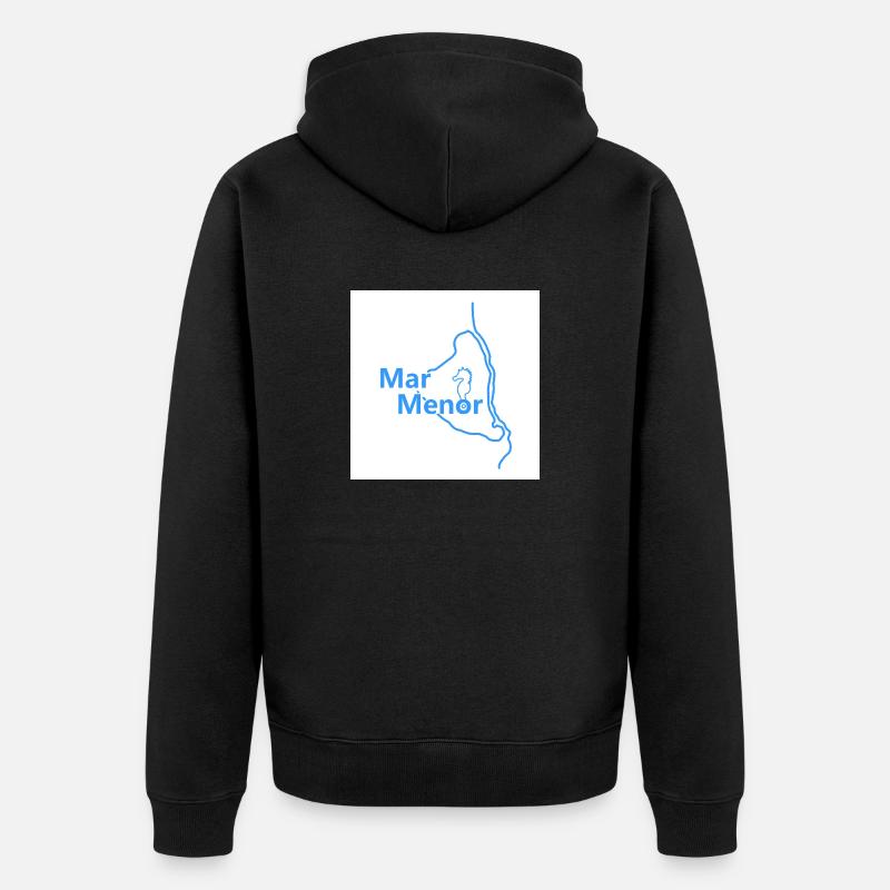 Mar Menor - Veste à capuche bio Premium Unisexe - noir