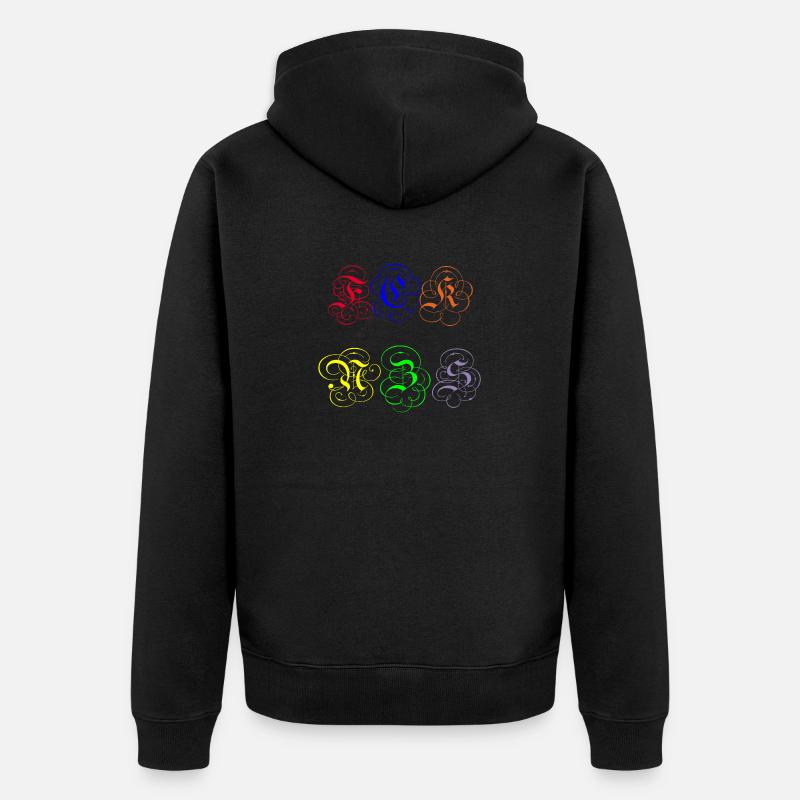 FCK NZS - Veste à capuche bio Premium Unisexe - noir