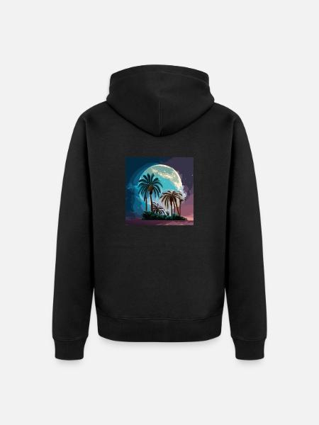 Magical in Miami (Miami Collection) - Unisex Premium Organic Zip Hoodie - black