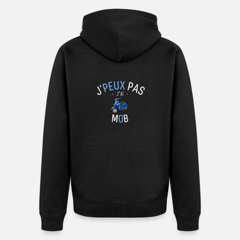 J'Peux Pas J'Ai Mob - Veste à capuche bio Premium Unisexe - noir