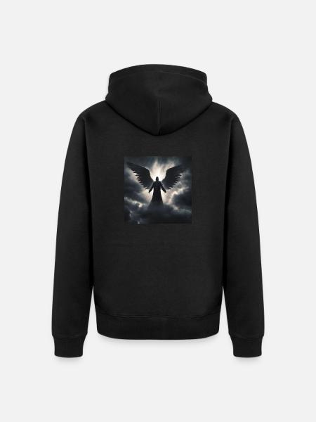 Spirituality - Unisex Premium Organic Zip Hoodie - black