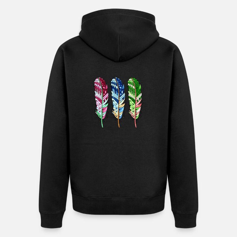 Stylo - Veste à capuche bio Premium Unisexe - noir