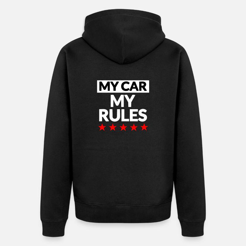 Voiture - Veste à capuche bio Premium Unisexe - noir