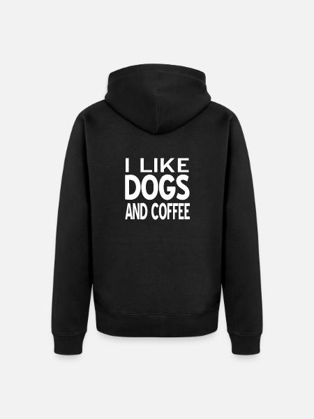 Canine - Veste à capuche bio Premium Unisexe - noir