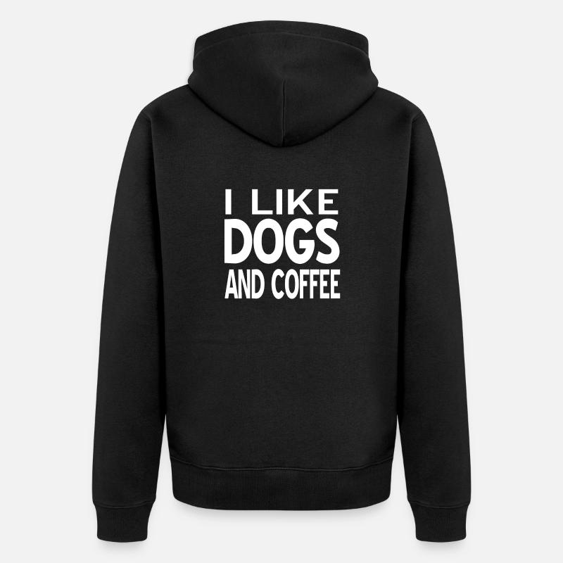 Canine - Veste à capuche bio Premium Unisexe - noir