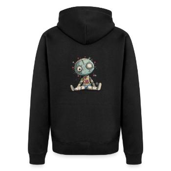Ramenez-moi à la maison ! - Veste à capuche bio Premium Unisexe - noir - Dos - Nico (187cm)