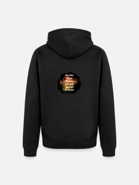 Special Effects - Unisex Premium Bio Zip Hoodie - Schwarz