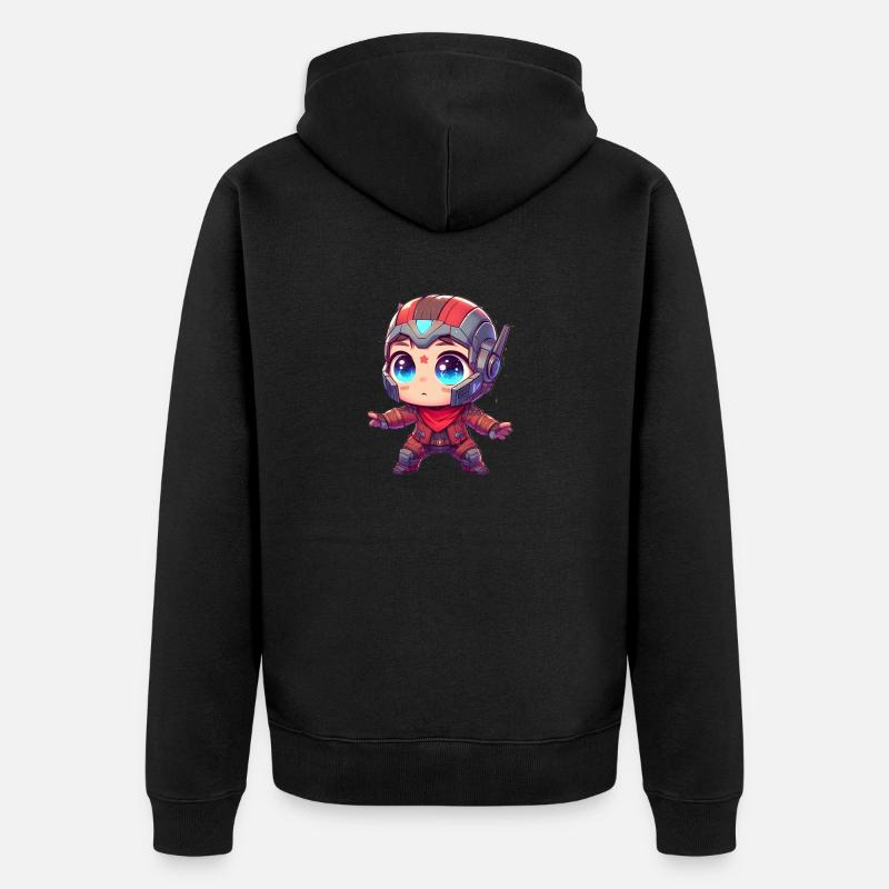 SpaceRanger - Veste à capuche bio Premium Unisexe - noir
