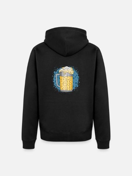 Mug - Veste à capuche bio Premium Unisexe - noir