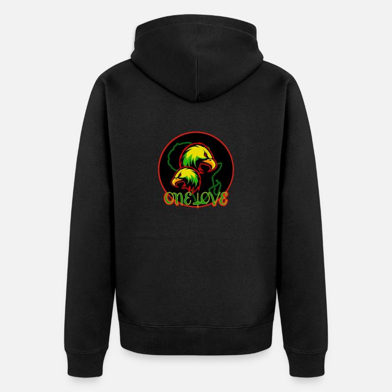 Reggae - Veste à capuche bio Premium Unisexe - noir