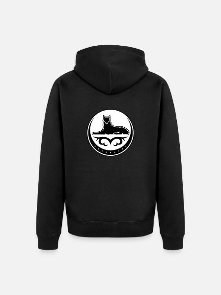 Itchkérie - Veste à capuche bio Premium Unisexe - noir