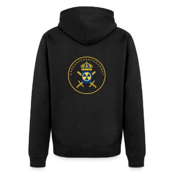 Le programme suédois d’armement nucléaire - Veste à capuche bio Premium Unisexe - noir - Dos - Nico (187cm)