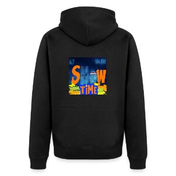 SHOWTIME CHEMISTRY - Veste à capuche bio Premium Unisexe - noir - Dos - Nico (187cm)
