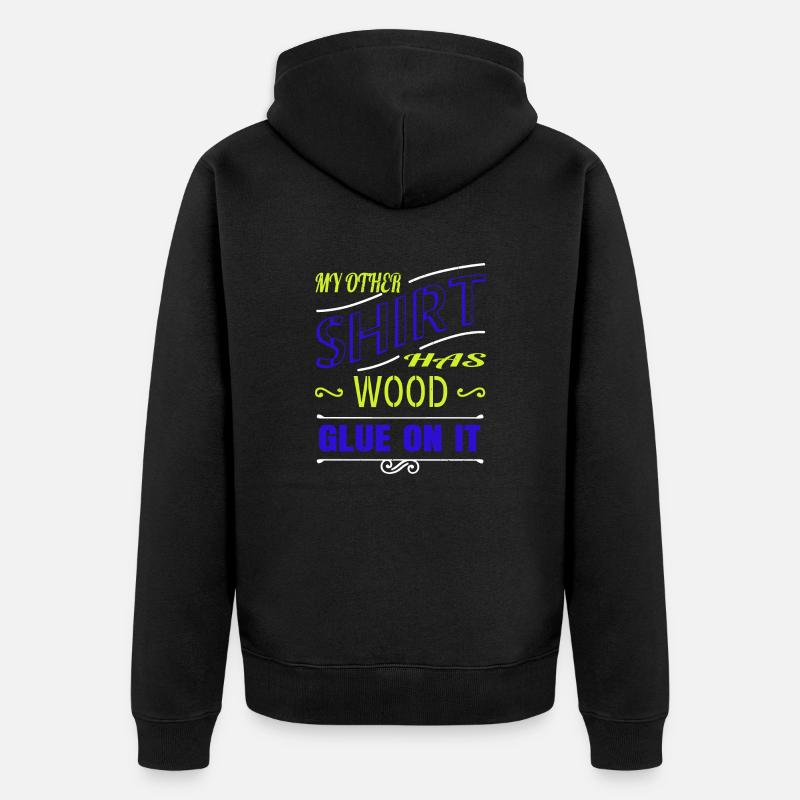 funnygolfshirt garçonsgolf golfcouette funnygolfgift - Veste à capuche bio Premium Unisexe - noir