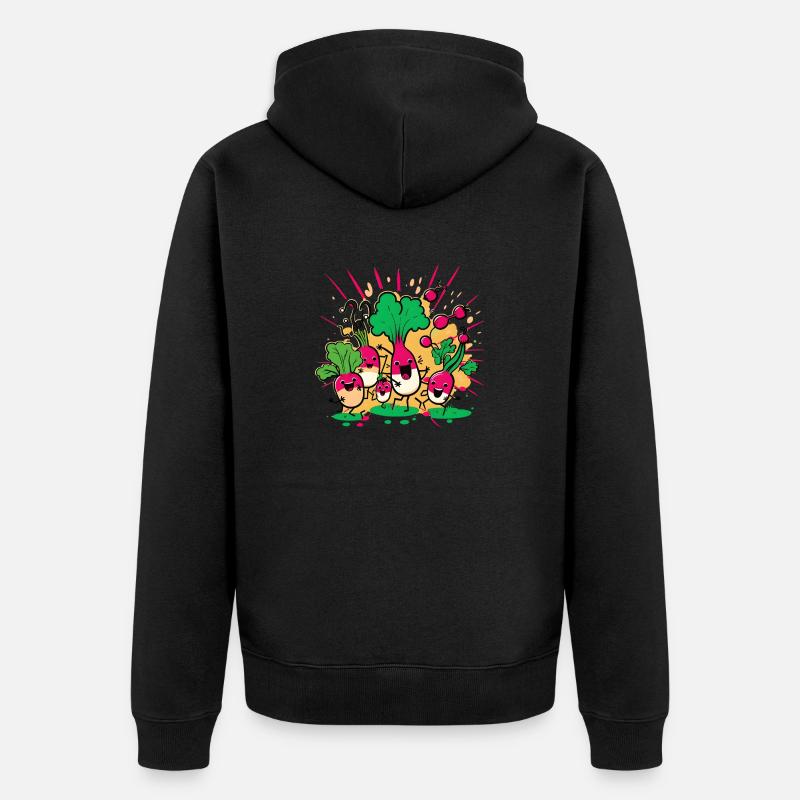 RADIS TOON - Veste à capuche bio Premium Unisexe - noir