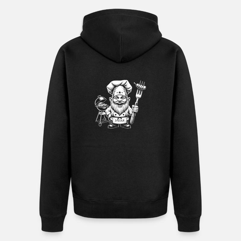 Griller - Veste à capuche bio Premium Unisexe - noir
