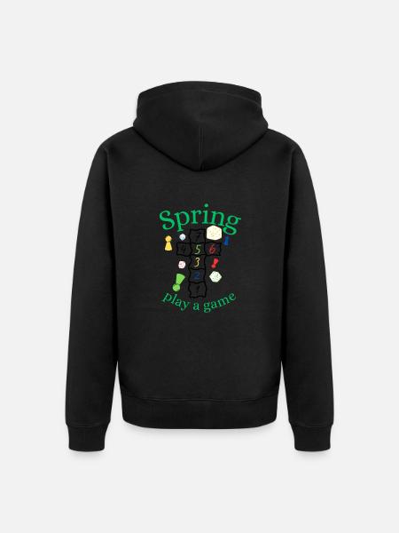 Spring | Spring | Game | Fun | Entertainment - Unisex Premium Organic Zip Hoodie - 