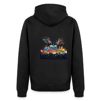 Cologne Kölle Carnaval Gebützt Kölle Alaaf Jeck Party - Veste à capuche bio Premium Unisexe - noir - Dos - Nico (187cm)