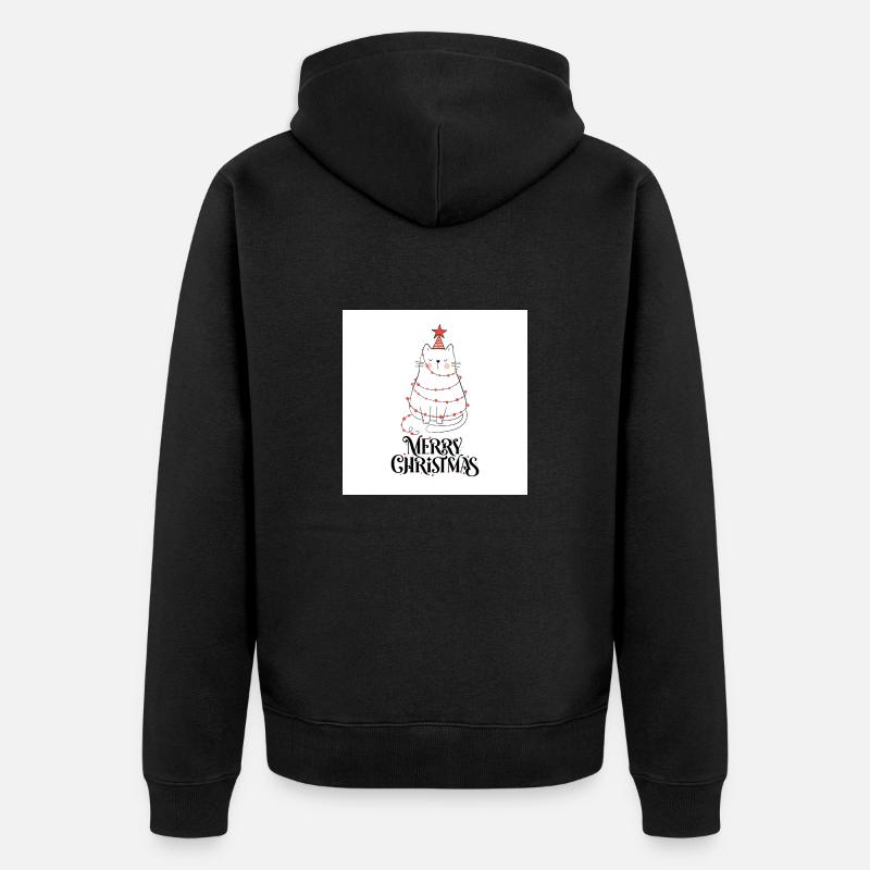 Noël - Veste à capuche bio Premium Unisexe - noir