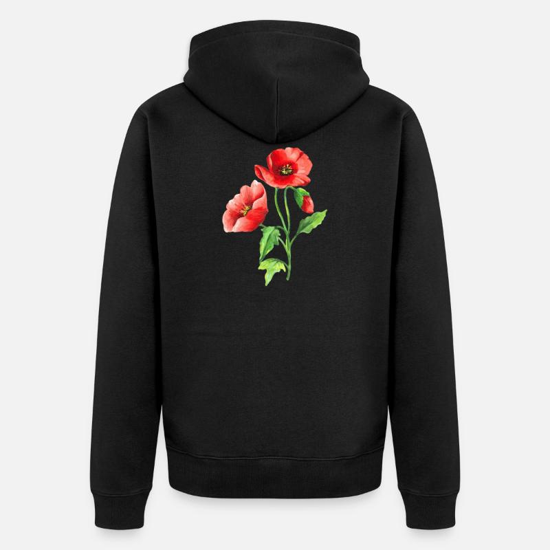 Maki - Veste à capuche bio Premium Unisexe - noir