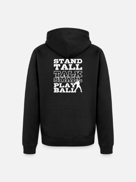 base-ball - Veste à capuche bio Premium Unisexe - noir