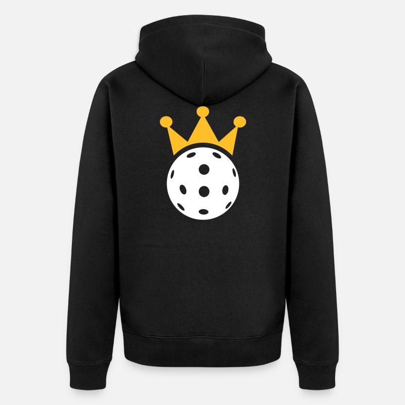 Pickleball - Veste à capuche bio Premium Unisexe - noir