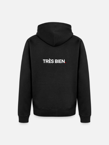 Très bien - Veste à capuche bio Premium Unisexe - noir