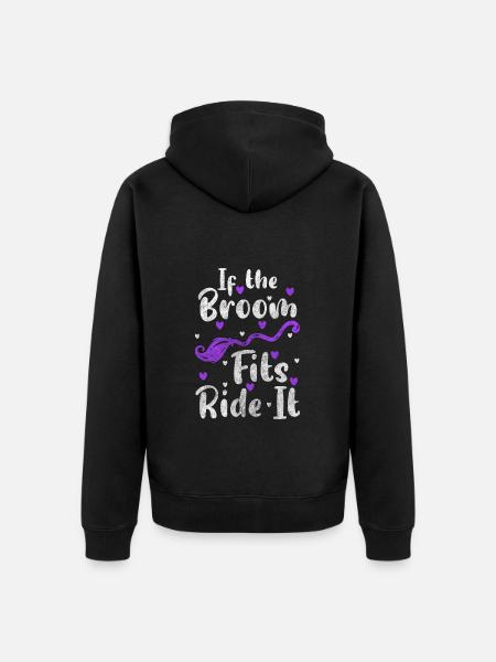 Witches Walpurgis Night Magic Wicca - Unisex Premium Organic Zip Hoodie - black